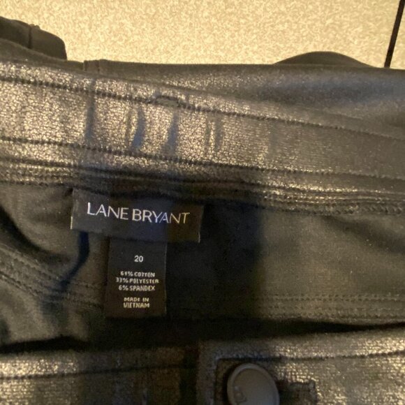 Black Cotton Faux Look - Picture 2 of 4